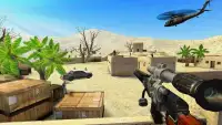 Desert Sniper - 3D Shooter Storm Screen Shot 1