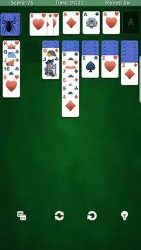 Solitaire Spider King - classic solitaire Screen Shot 0