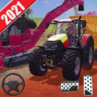 トラクタープラウ農業ゲーム2021-新しい農場