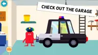لعبة مدينة الوحوش - مركز الشرطة للأطفال Screen Shot 5