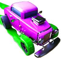 Color Cars - Extreme Flippy World Town Madness 3D