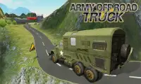 Off Road армейский грузовик Screen Shot 1