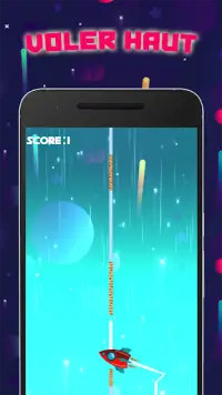 Jeux Rocket gratuit: Line Break Défi Screen Shot 2
