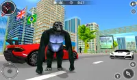 Gorilla City Simulator - Rope Hero Gorilla Game Screen Shot 7