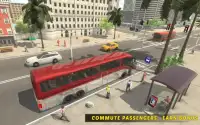 Euro Bus Driver - Vegas City Fun Simulator Games Screen Shot 0