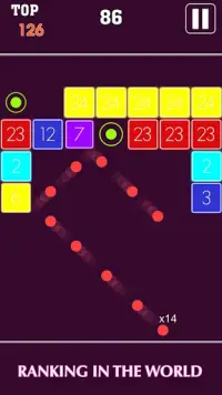 Brick Blast : Shooter Balls Screen Shot 2