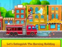 消防車消防士ゲーム：子供のための救助ゲーム Screen Shot 0