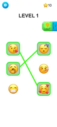 Emoji 2021: Emoji Puzzle - Match & Connect Game Screen Shot 1
