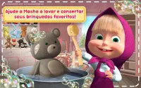 Masha e o Urso - Jogos de Arrumar Casas de Meninas Screen Shot 14