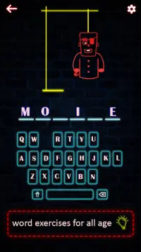 Hangman - Free Classic Word Puzzle Game Screen Shot 1