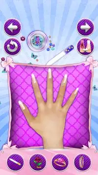 Princess Girl Nail Care Screen Shot 1