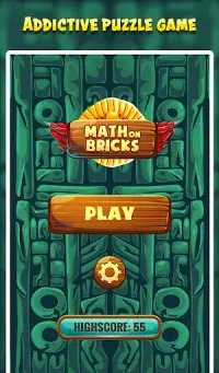 Math sur les briques: Nombre jeu de puzzle # 1 Screen Shot 5