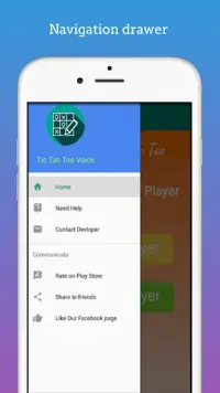 Tic Tac Toe Voice: Single player FREE NEW 2020 Screen Shot 0