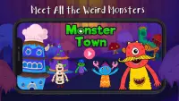 My Monster Town - Playhouse Games for Kids Screen Shot 0