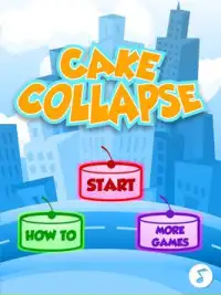 Cake Collapse Tower FREE - Build, Stack & Make Screen Shot 5