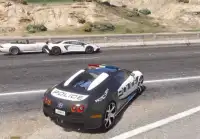Real Desert Police Car Simulator 2019 3D Screen Shot 7