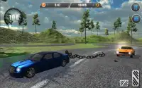 Juegos 3D de Chained Car Racing Screen Shot 9