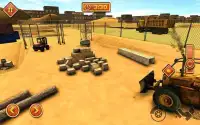 Nowoczesne miasto Budowy Truck 3D Gra Sim Screen Shot 12