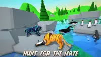 Дикий тигр Приключения: Выживание Голодные игры Screen Shot 16