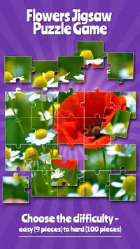 Flowers Jigsaw Puzzle Game Screen Shot 4