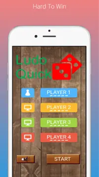 Ludo Quick - Bet you can win for first position Screen Shot 1