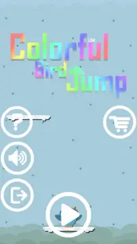 Colorful Bird Jump Screen Shot 0