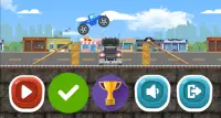 Monster Truck Racing Adventure Super 2D Race Games Screen Shot 0