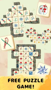 Tile World - Free Tile Puzzle & Match Brain Game Screen Shot 1