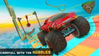 Impossible Tracks Monster Truck Stunts Screen Shot 2