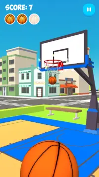Basketball Challenge 3D Screen Shot 2