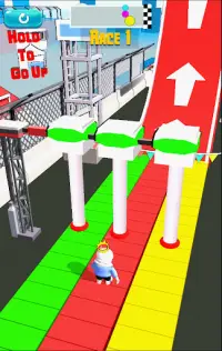 Sans Race 3D – Epic Fun Running Screen Shot 1