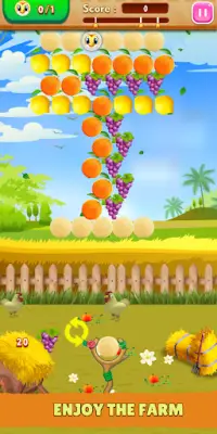 Fruit Bubble Farm Screen Shot 7