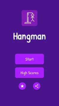 Hangman - Word Game Screen Shot 0