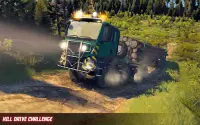 Russian truck driving 3d game Screen Shot 1