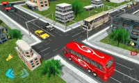 لعبة سائق الحافلة السياحية - ألعاب حافلة مدرب Screen Shot 1