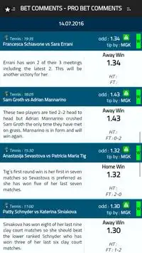 Bet Comments - Pro Bet Tips Screen Shot 4