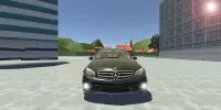 C63 AMG 드리프트 시뮬레이터 : 3D 도시를 경주하는 자동차 게임 Screen Shot 1