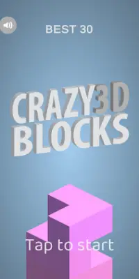 Crazy 3D Blocks Screen Shot 0