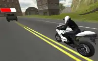 الشرطة دراجة نارية 3D Screen Shot 5