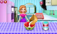 सैंड्रा खाना पकाने के खेल Screen Shot 2