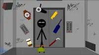 Stickman Escape Lift : Think o Screen Shot 0