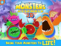 Monsters Assemble 3D Screen Shot 2