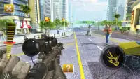 Modern Sniper 3D Assassin: Free Sniper juego 2019 Screen Shot 4