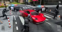 Carros de polícia vs jogos de carros ladrão Screen Shot 4