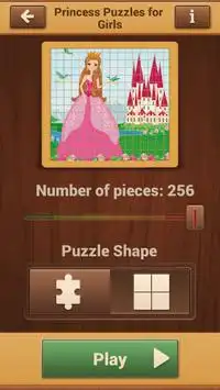 Princesse Puzzle pour Fille Screen Shot 7