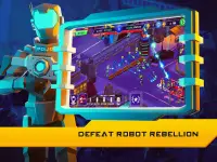 Cyber Robot Defense - Idle Tycoon Screen Shot 12