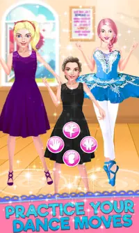 Dancing girl games 2019 - Dance School Competition Screen Shot 0