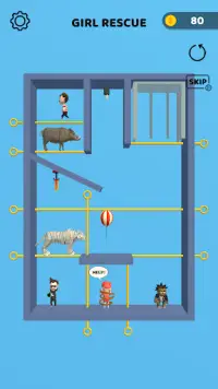 Pin rescue - 핀 탈출 퍼즐 게임 Screen Shot 5