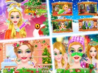 女の子のためのクリスマス変身ゲーム Screen Shot 2