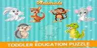 Toddler Education Puzzle- Preschool Learning Games Screen Shot 2